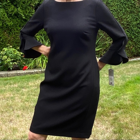 LBD Karl Lagerfeld Paris NWT Tulip sleeve dress - Picture 5 of 9